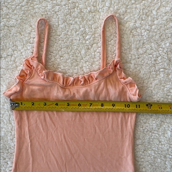 Truly Madly Deeply Emily Ruffle Cami Crop Top XS - Picture 5 of 11